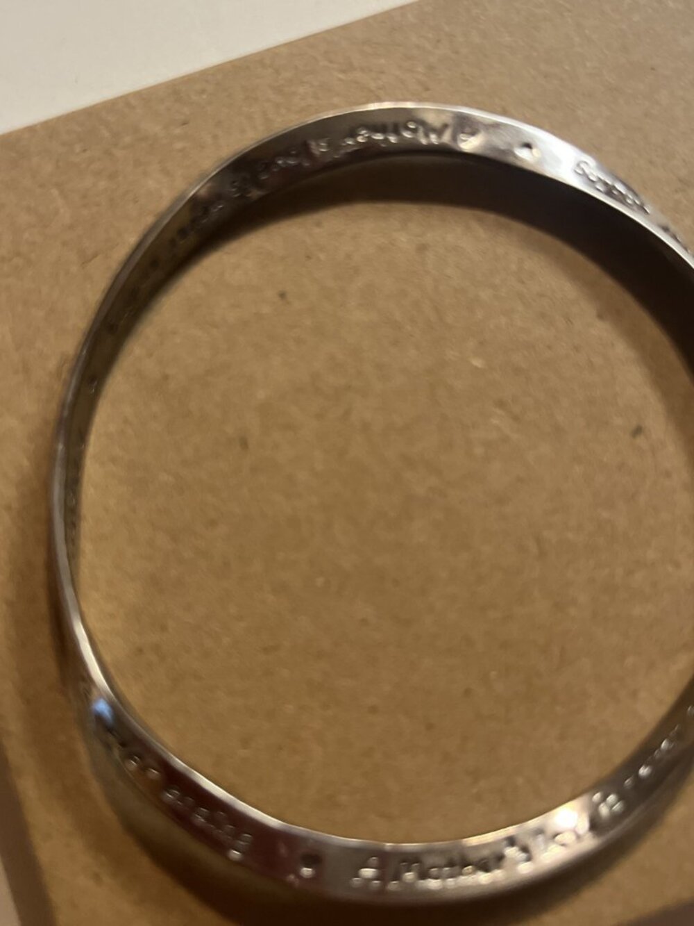 Mobius Bracelet women silver 925 antique